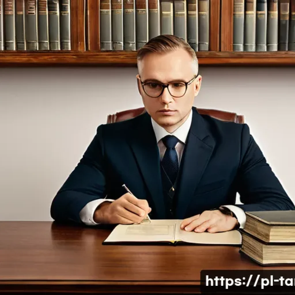 통번역사 통역 관련 법률 - A professional Polish sworn translator, mid-adult, male or female, with a focused and serious expres...
